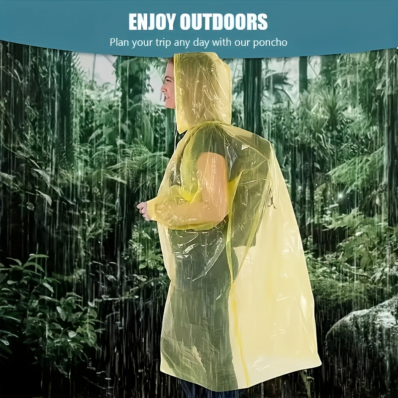 5/10Pcs Disposable Waterproof  - Emergency Poncho Rain review and price