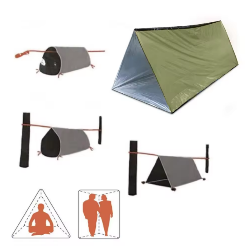 2 Person Reusable Mylar Tube E - Emergency Mylar Tent review and price