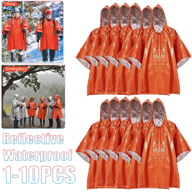 1-10PCS Compact Thermal Emerge - Survival Blanket Reflective review and price