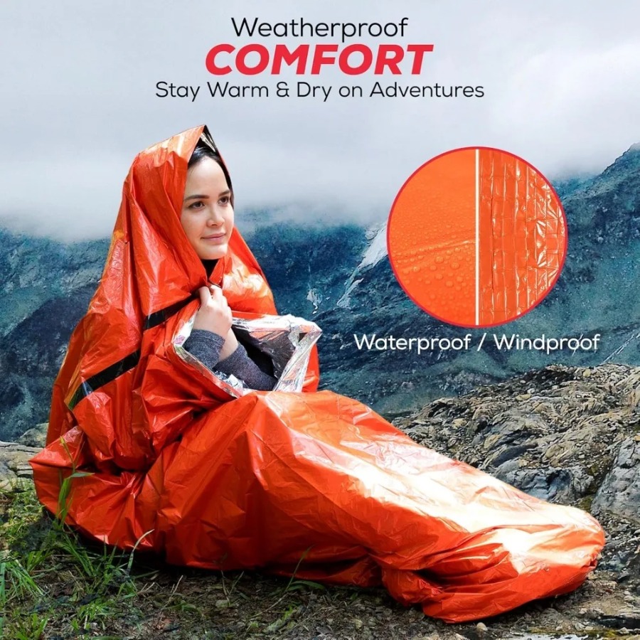 1PC Anti-rain Emergency Sleepi - Emergency Mylar Tent review and price